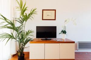 A television and/or entertainment centre at Residence Renaione