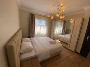 Кровать или кровати в номере Ocean Apartments Nearest to Cairo int Airport