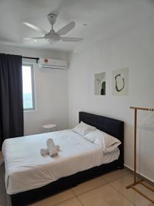 Postel nebo postele na pokoji v ubytování Metropol Serviced Apartment Bukit Mertajam Perda + 29 fotografií