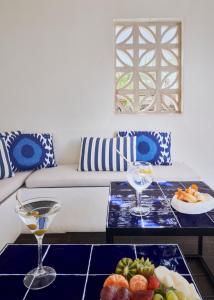 Posezení v ubytování Boutique Hotel Posada Terra Santa