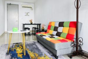 Posezení v ubytování SS15 Courtyard by Xuites, 5pax-Netflix-Mall-LRT-Subang Jaya