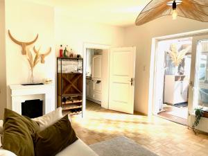 A kitchen or kitchenette at Appartements BERGTRAUM
