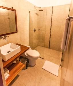 Kylpyhuone majoituspaikassa La Casa Amarilla