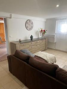 Posezení v ubytování Gîte des Chabaudières + 22 fotografií