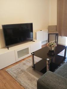 Un televizor și/sau centru de divertisment la Highly Comfortable Home