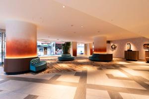 Posezení v ubytování Nakajimaya Grand Hotel