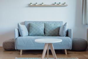 Posezení v ubytování Superbe appartement avec piscine