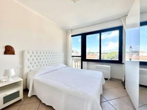 Postel nebo postele na pokoji v ubytování Golden Luxe - incredibile appartamento a 2 passi dal mare