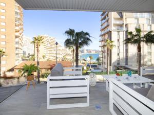 Balkón nebo terasa v ubytování Apartment Calpe Beach II-1 by Interhome