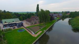 Letecký snímek ubytování Guest House Aan de Hollandse IJssel