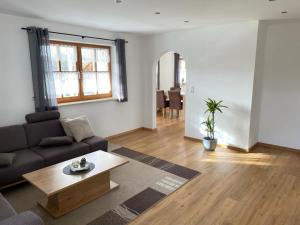 Posezení v ubytování Ferienwohnung Moser
