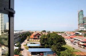 Nespecifikovaný výhled na destinaci Melaka nebo výhled na město při pohledu z hotelu