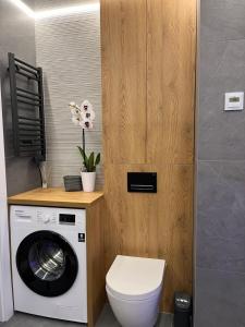 Koupelna v ubytování Apartament Kamienna 28 z prywatną sauną + 22 fotografií