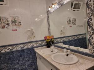 Koupelna v ubytování Casa de Huéspedes Cuenca