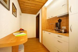 Dapur atau dapur kecil di Gästehaus Schuler