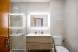 Koupelna v ubytování Apartamento Central Peniche
