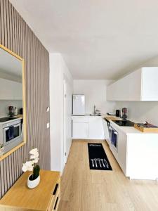 Kuchyň nebo kuchyňský kout v ubytování Bird Home Room 14 + 16 fotografií