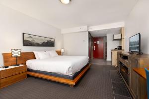 TV i/ili multimedijalni sistem u objektu Adara Hotel