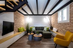 Posezení v ubytování Jonas port house