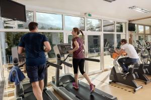 Fitness centrum a/nebo fitness zařízení v ubytování Dorint Sporthotel Garmisch-Partenkirchen