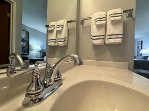 Koupelna v ubytování Quilt Inn + 14 fotografií