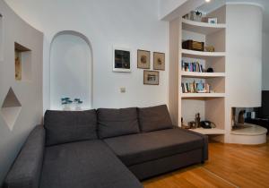 Χώρος καθιστικού στο Meraki Cretan Hospitality