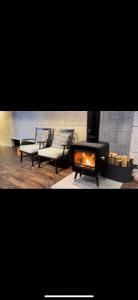 Area soggiorno di ＩＲＡＧＯ　ＡＲＴ　 ＨＯＴＥＬ 　THECAPE