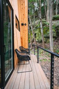 Zahrada ubytování Dunlap Hollow A-Frame