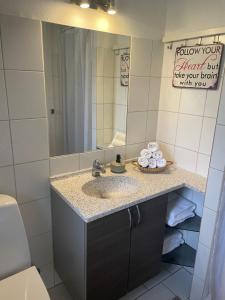 Phòng tắm tại Villa Hygge