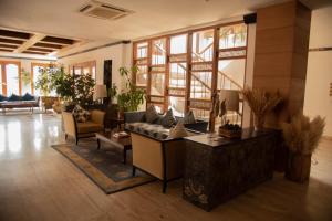 Posezení v ubytování Hotel Osel