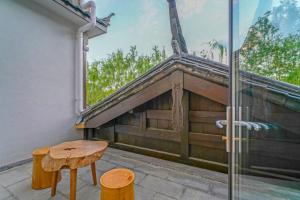 Xisu Garden Inn陽台或露臺
