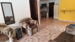 Posezení v ubytování Cabaña vacacinal