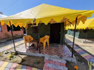 Pati o zona exterior de Tree Bones Camp