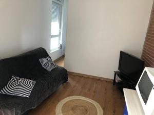 TV a/nebo společenská místnost v ubytování Logement entier