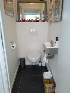 A bathroom at The Lodge
