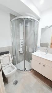 Koupelna v ubytování Avenida de Arteixo. Precioso apartamento