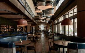 A restaurant or other place to eat at Alila SCBD Jakarta