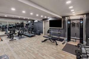 Fitness centrum a/nebo fitness zařízení v ubytování Wyndham DFW Airport