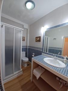 Kúpeľňa v ubytovaní VUT Casa de la Catedral Alta