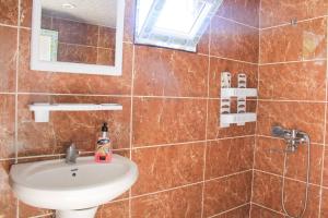 Koupelna v ubytování Dodo Japaridze Guesthouse