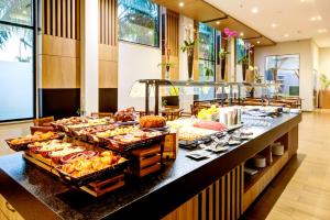Comida no resort ou em algum lugar perto