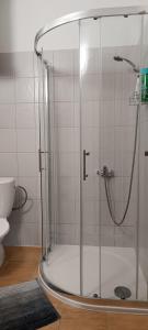 Koupelna v ubytování Ubytování Švrčinová