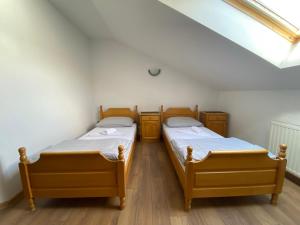 Postel nebo postele na pokoji v ubytování Motel Vujeva