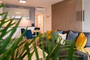 Posezení v ubytování InSady - Studio in Brno-Center