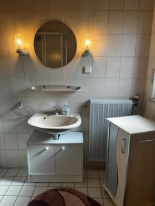 Koupelna v ubytování Ferienwohnung Schneider + 5 fotografií