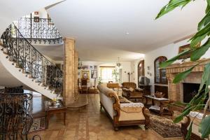 Posezení v ubytování B&B Villa Dei Desideri