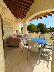 A balcony or terrace at Casa Puput