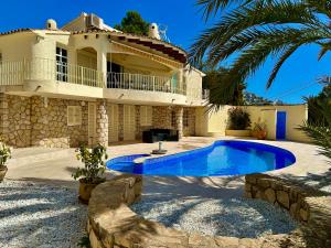 The swimming pool at or close to Casa Puput