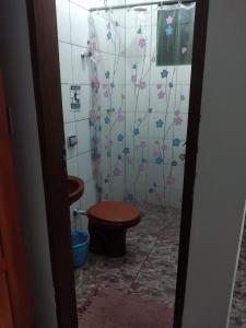 ห้องน้ำของ Pouso Tião da Morena