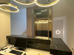 TV o dispositivi per l'intrattenimento presso Hotel Suljovic